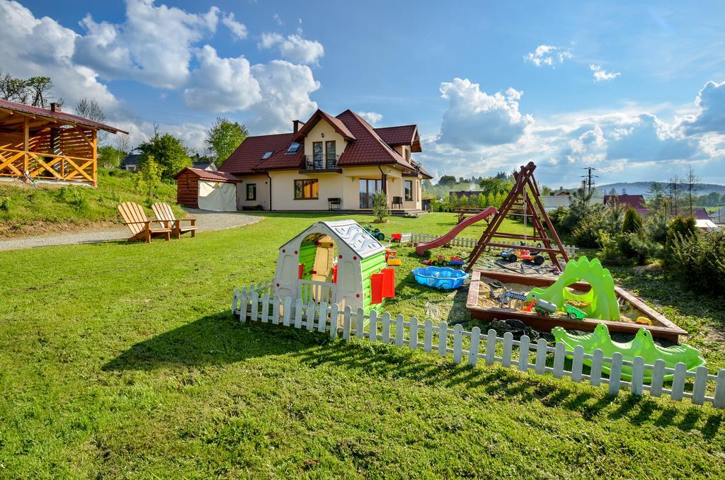 Pensjonat Na Zielonym Wzgorzu Zawoz Ngoại thất bức ảnh